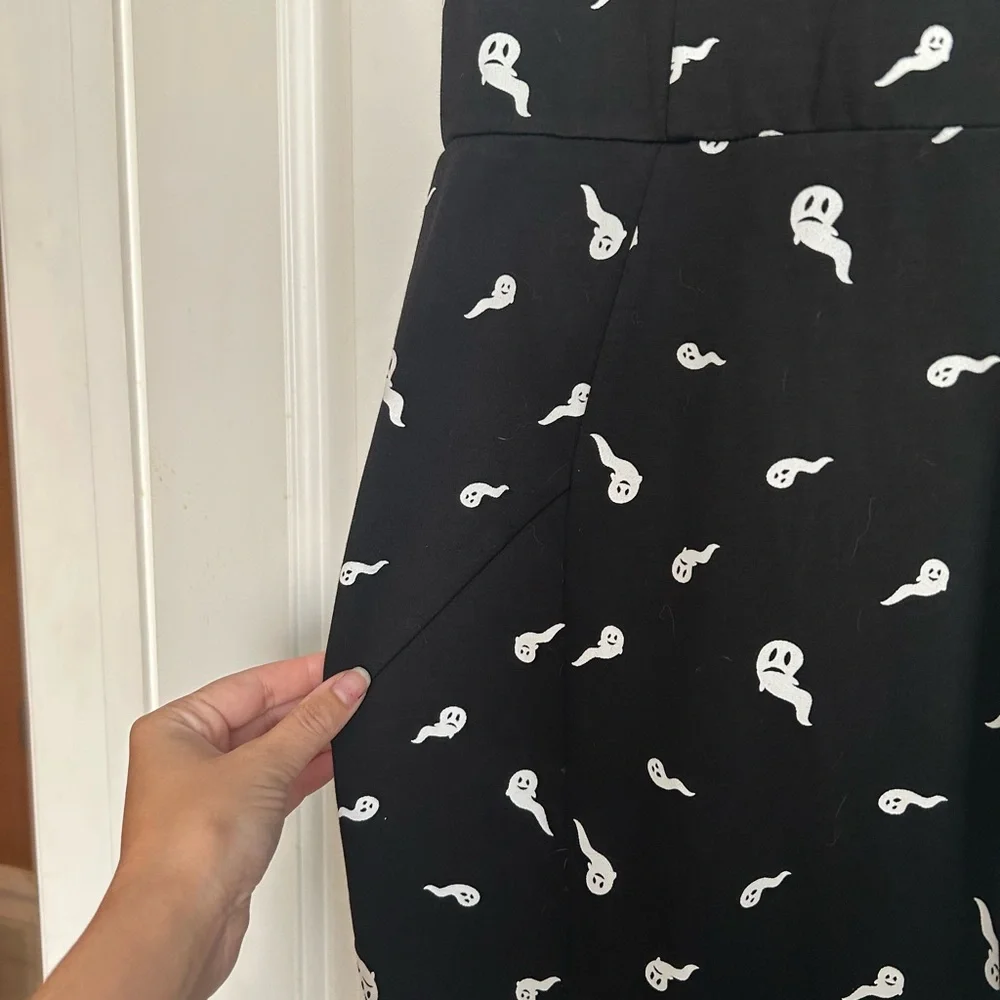 UV Retro Ghost Wiggle Dress - Picture 8 of 8